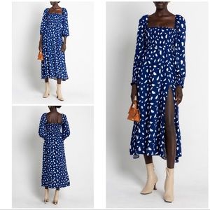 O.P.T. Classic smocked maxi dress